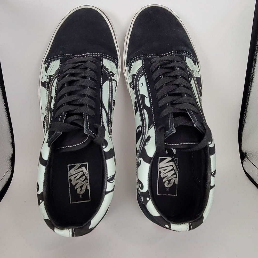Vans SK8 Old Skool Classic Alien Ghosts Glow in the Dark Men's 508731 US Size 10 - Picture 5 of 8